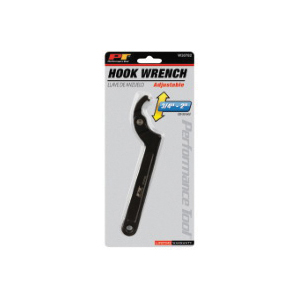 Performance Tool W30782 Adjustable Hook Wrench, 3/4 to 2 in Jaw, Chrome Vanadium Alloy Steel - 2