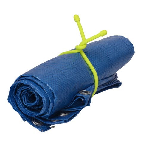 Gear Tie GT18-33-2R3 Twist Tie, 18 in L, Rubber, Neon Yellow - 3