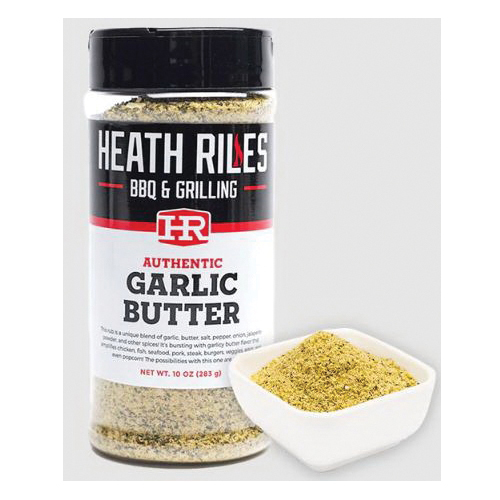 Heath Riles Bbq 339004 BBQ Rub Shaker, Garlic Butter, Savory, 10 oz - 3