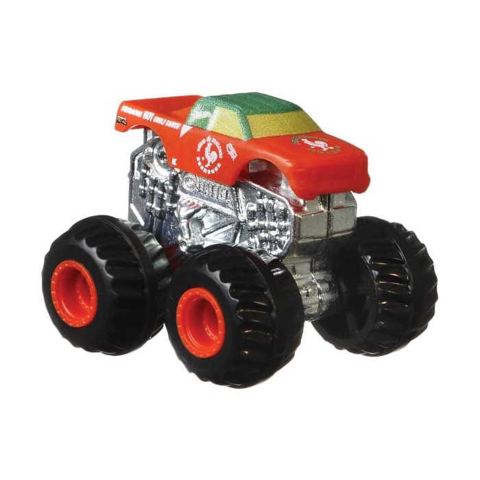Hot Wheels GPB72 Monster Truck Mini Cars Surprise Pack, 3 to 6 years, Multi-Color - 4