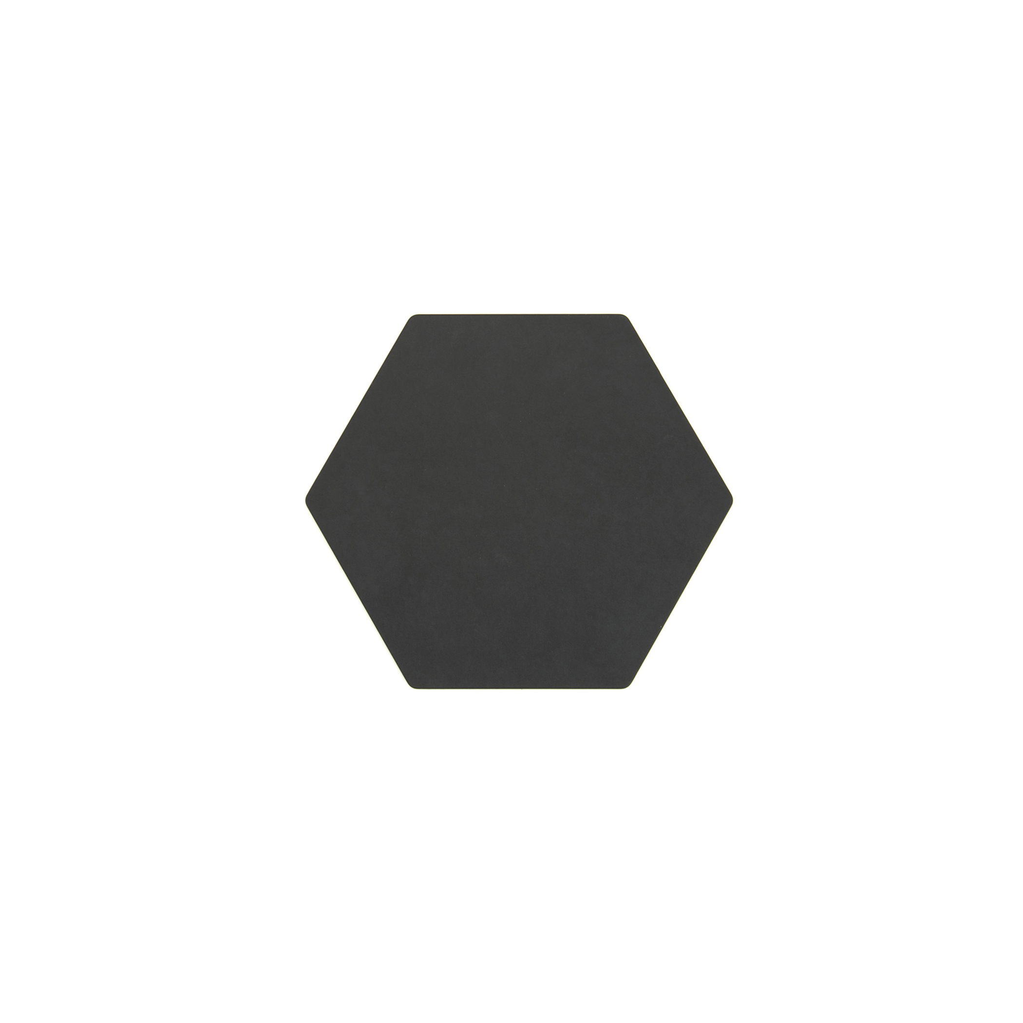 epicurean Hexagon 020-0908HEX02 Cutting Board, 9 in L, 8 in W, 1/4 in Thick, Wood, Slate Black - 2