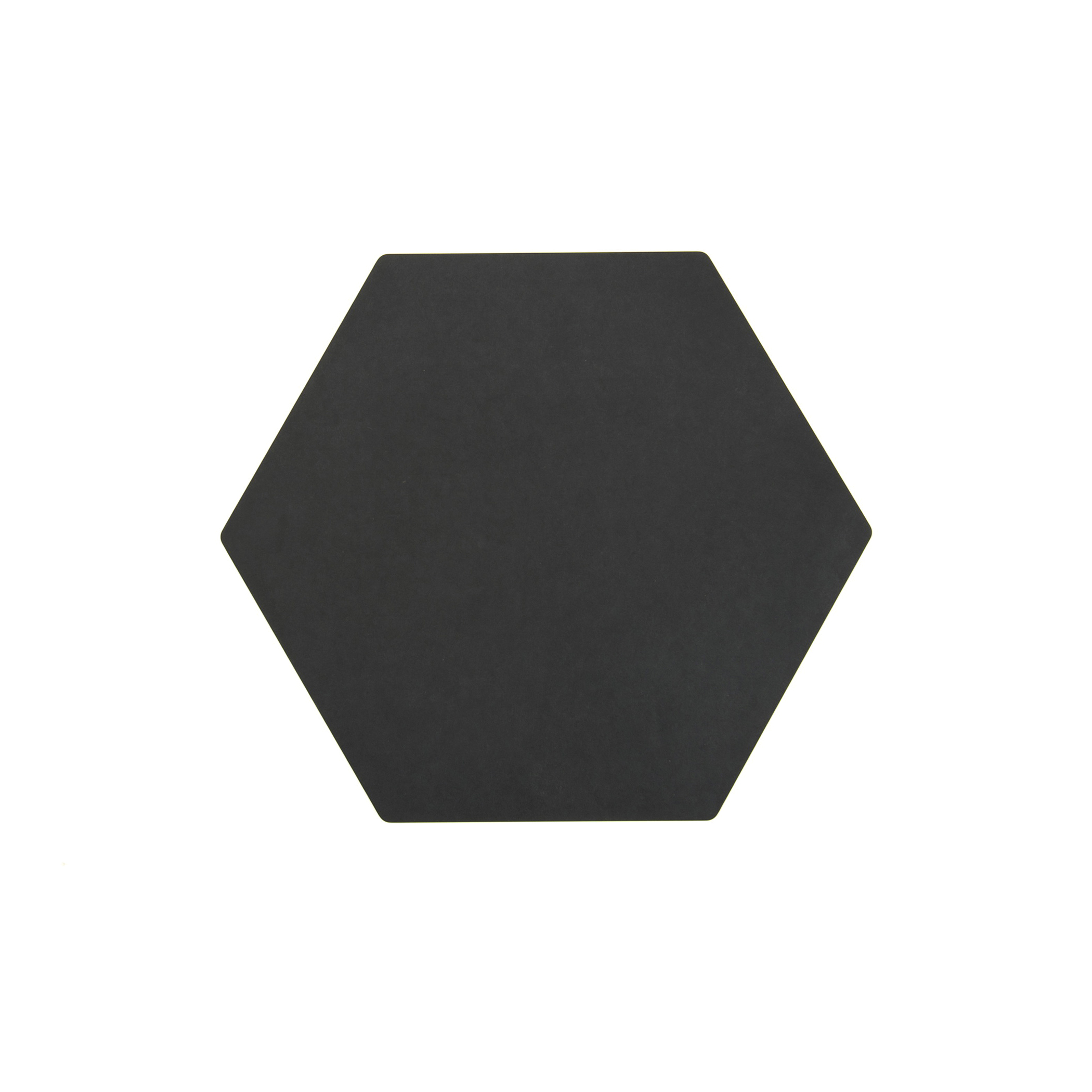 epicurean Hexagon 020-1311HEX02 Cutting Board, 13 in L, 11-1/4 in W, 1/4 in Thick, Wood, Slate Black - 2