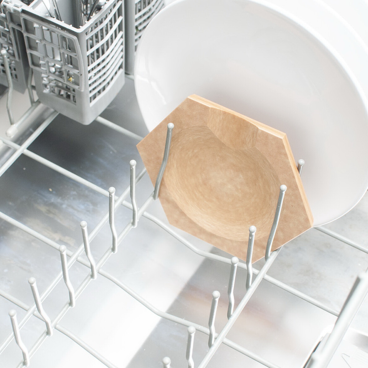 epicurean 031-06HEX01 Tool Rest, Non-Porous Paper Composite, Natural, 6 in L - 4