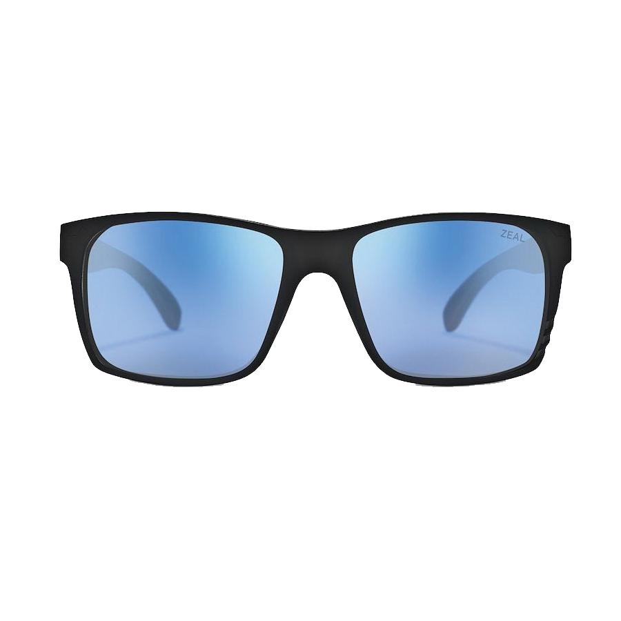 Zeal Optics Brewer Series 11850 Sunglasses, Rectangular Frame, Z-Resin Bio Plastic Frame, Gloss Black Frame, Polarized - 2