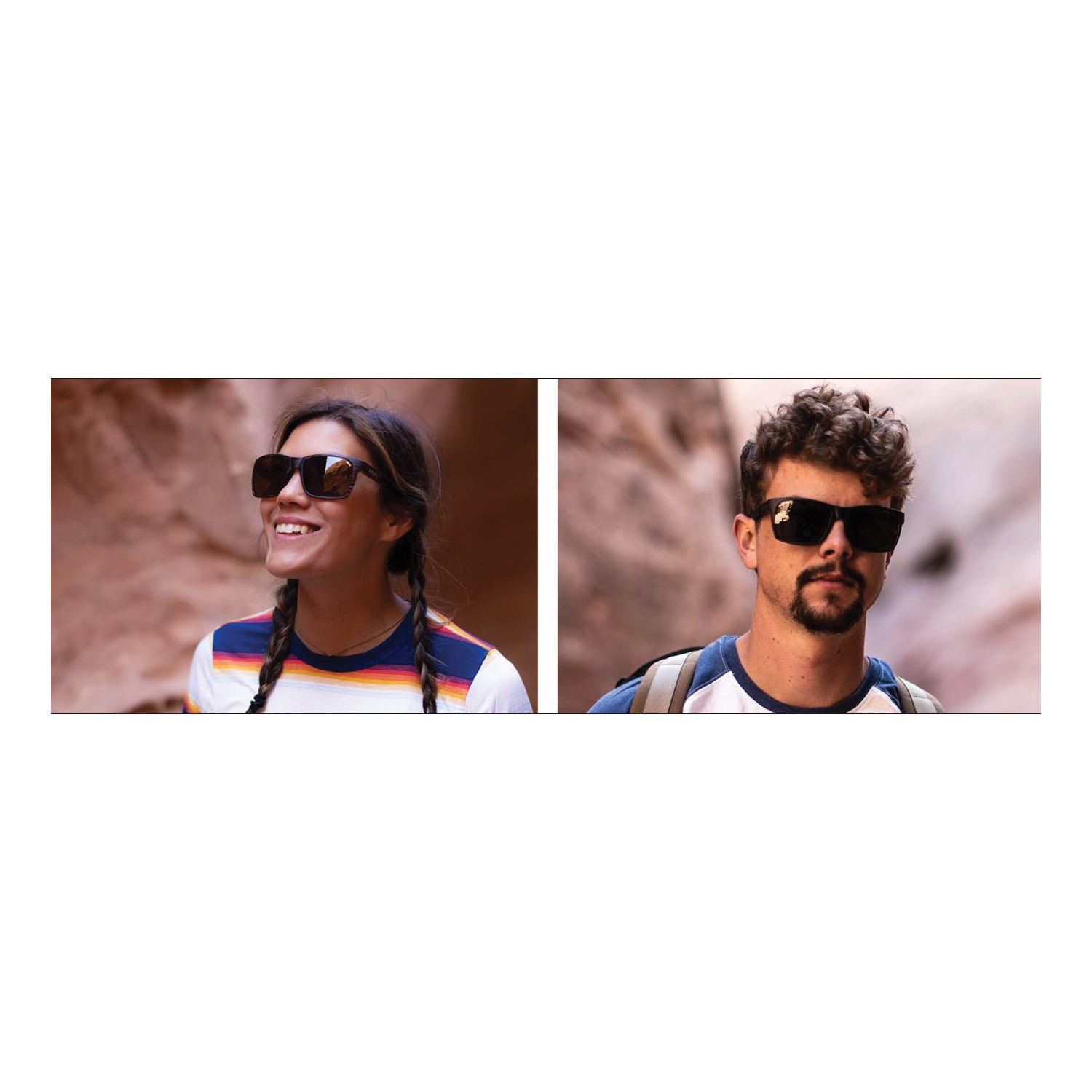 Zeal Optics Brewer Series 11850 Sunglasses, Rectangular Frame, Z-Resin Bio Plastic Frame, Gloss Black Frame, Polarized - 4