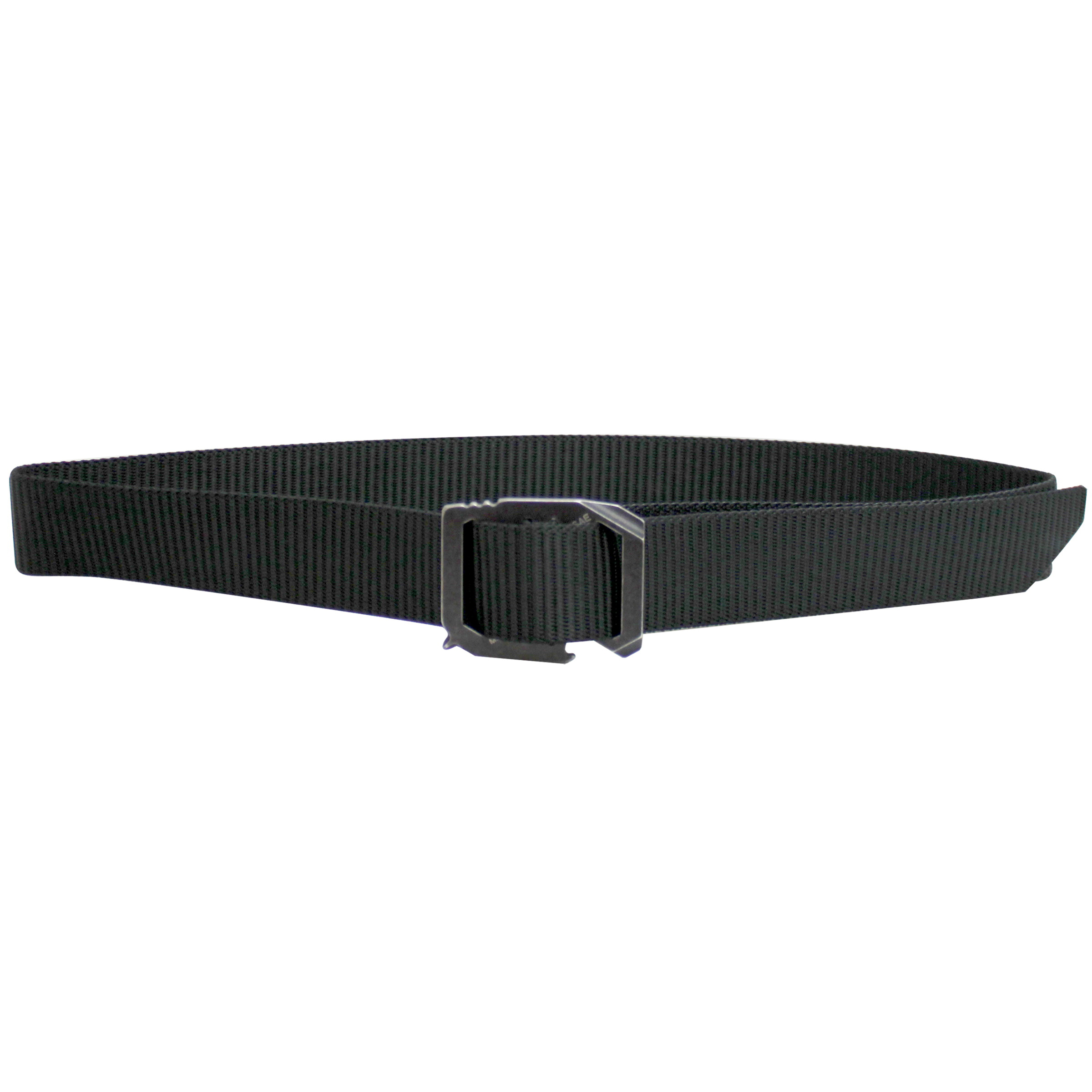 Bison Kool Tool Series 595-CBK-M Web Belt, M, Stonewash Buckle, Nylon, Corrugated Black, Buckle - 2