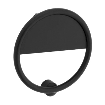 National Hardware Cooper N336-700 Door Knocker, Zinc, Matte, 7/32 in Mounting Hole - 2
