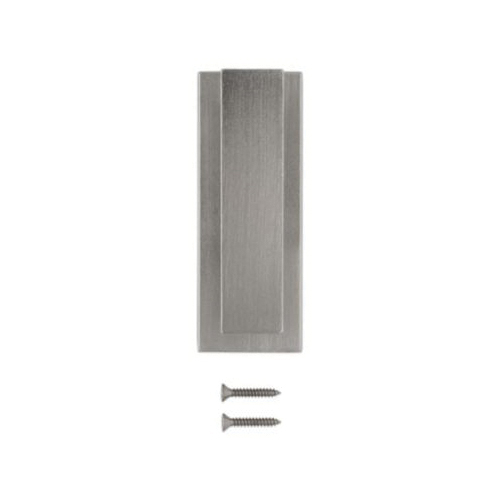 National Hardware Reed N336-704 Door Knocker, Aluminum, Satin Nickel, 1/8 in Mounting Hole - 3