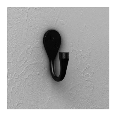 National Hardware Powell N337-909 Knurled Hook, 15 lb, Aluminum, Matte - 5