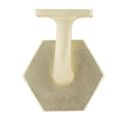 National Hardware Powell N830-534 Handrail Bracket, 150 lb, Steel/Zinc, Brushed Gold - 5
