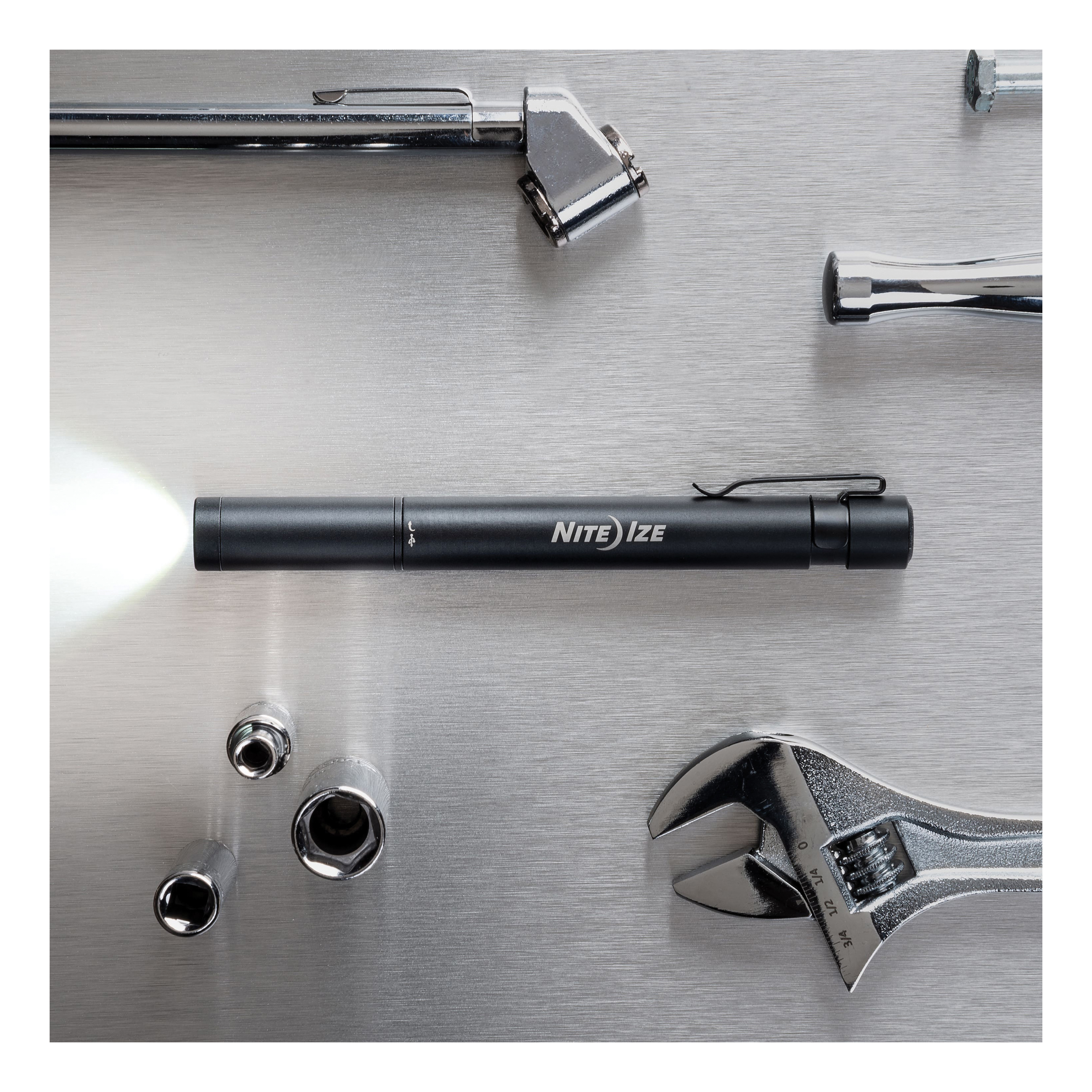 Nite Ize Radiant Series RPLRA-01-R7 Rechargeable Pen Light, LED Lamp, 11, 235 Lumens - 5
