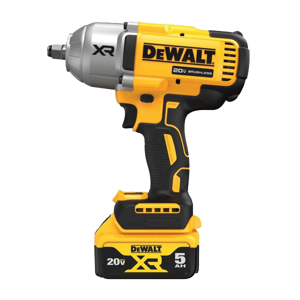 DEWALT XR 20V MAX Series DCF900P1 Impact Wrench with Hog Ring Anvil, Battery Included, 20 V, 5 Ah, 1/2 in Drive - 4