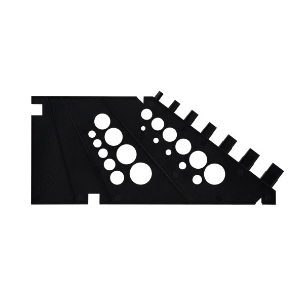 Hillman 9977527 Bolt Nut and Screw Gauge, Metric, SAE, Standard Leaves, Plastic - 2