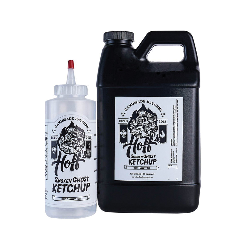 Hoff's KETCH-12OZ Smoken Ghost Ketchup, 12.7 oz Bottle - 4