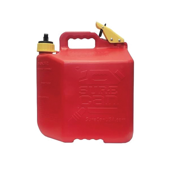 SUREcan SUR5SFG2 Safety Can, 5 gal, HDPE, Red - 3