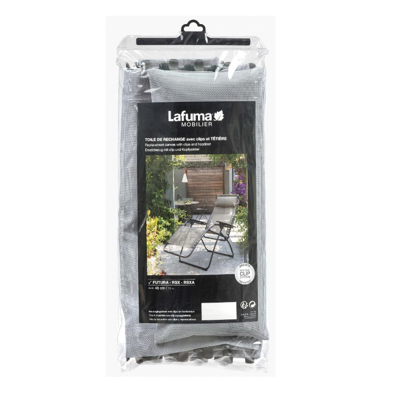 Lafuma LFM2676_9711 Replacement Kit, Polyester, Iso Ceil, For: Futura Relax Chair - 3