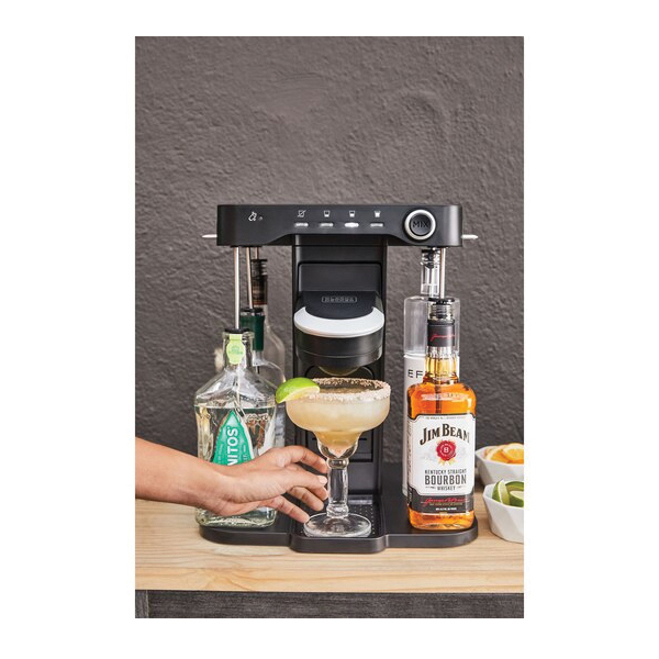 Black+Decker BEHB101 Cocktail Maker, 25 oz Capacity, Metal/Stainless Steel, Black - 3