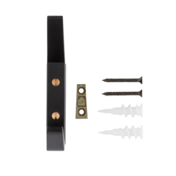 National Hardware Reed Series N337-918 Geometric Hook, 25 lb, Aluminum, Matte - 2