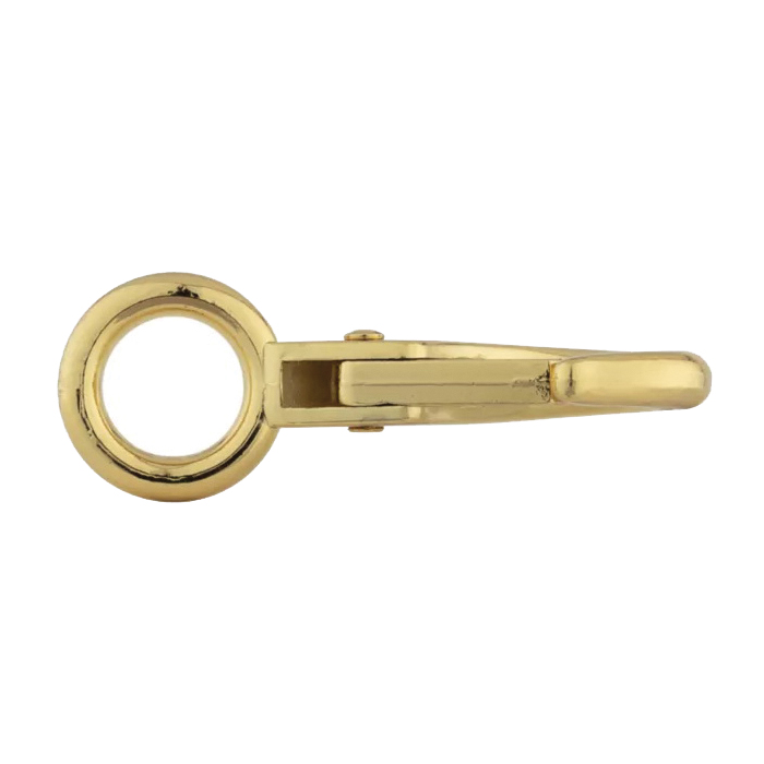 National Hardware N890-020 Boat Snap with Fixed Round Eye, 5/8 x 2-3/4 in, 120 lb Working Load, Zinc, Bronze - 2