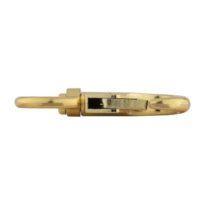 National Hardware N890-012 Boat Snap with Swivel Round Eye, 7/8 x 3-7/8 in, 220 lb Working Load, Zinc, Bronze - 3