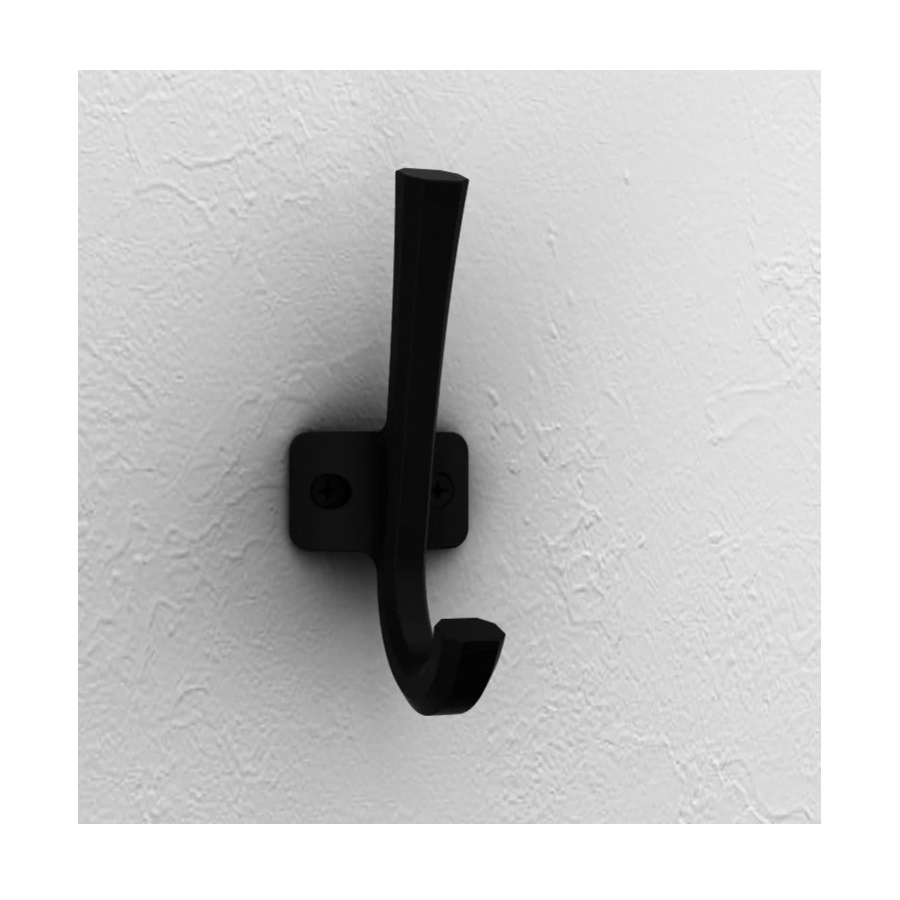 National Hardware Powell N337-912 Angled Hook, 60 lb, Aluminum, Matte - 5