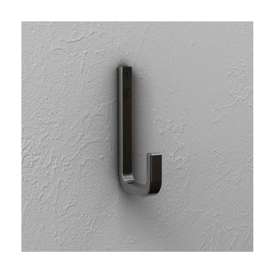 National Hardware Reed N337-916 Modern Hook, 60 lb, Steel, Satin Nickel - 4