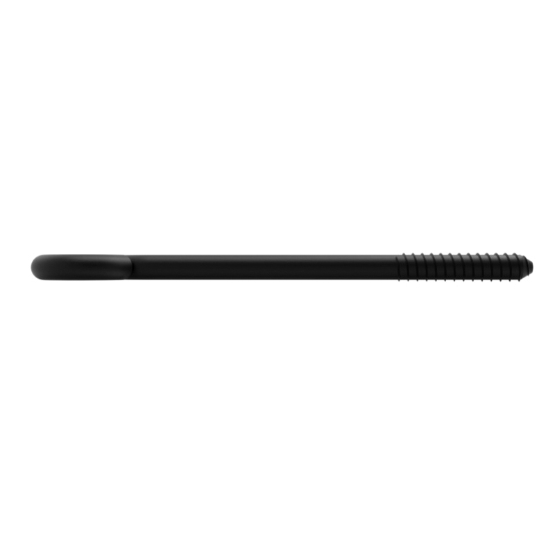 National Hardware N820-088 Lag Screw Eye, #6, 5/16 in Thread, 6 in OAL, 175 lb Working Load, Steel, Storm Shine - 3