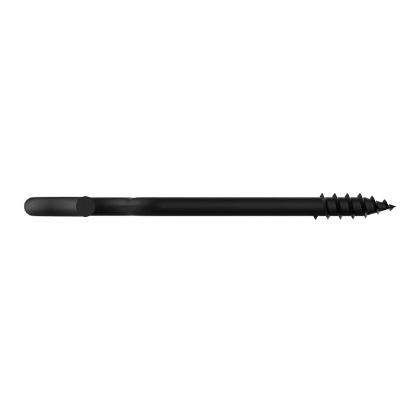 National Hardware N820-106 Hook, 35 lb Working Load, #6, Steel, Black, Storm Shine - 3