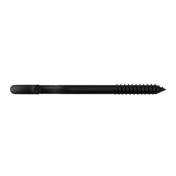 National Hardware N820-107 Hook, 125 lb Working Load, #0, Steel, Black, Storm Shine - 4