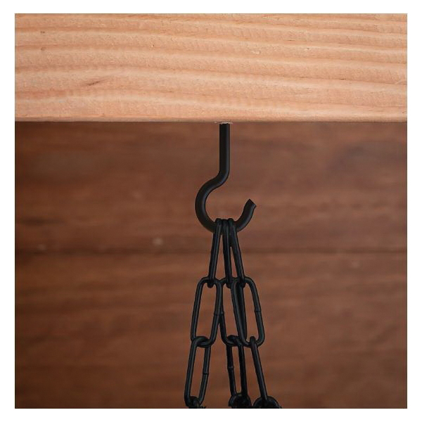National Hardware N820-107 Hook, 125 lb Working Load, #0, Steel, Black, Storm Shine - 5