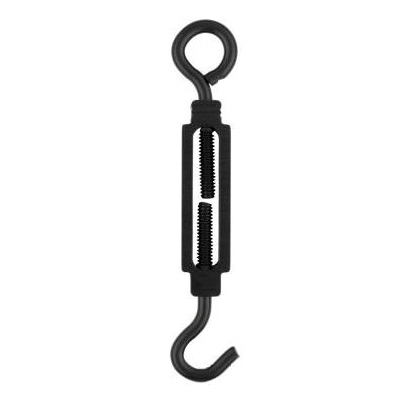 National Hardware N820-120 Turnbuckle, 90 lb Working Load, 1/4 in Thread, Hook, Eye, 7-1/2 in Take-Up, Steel - 3