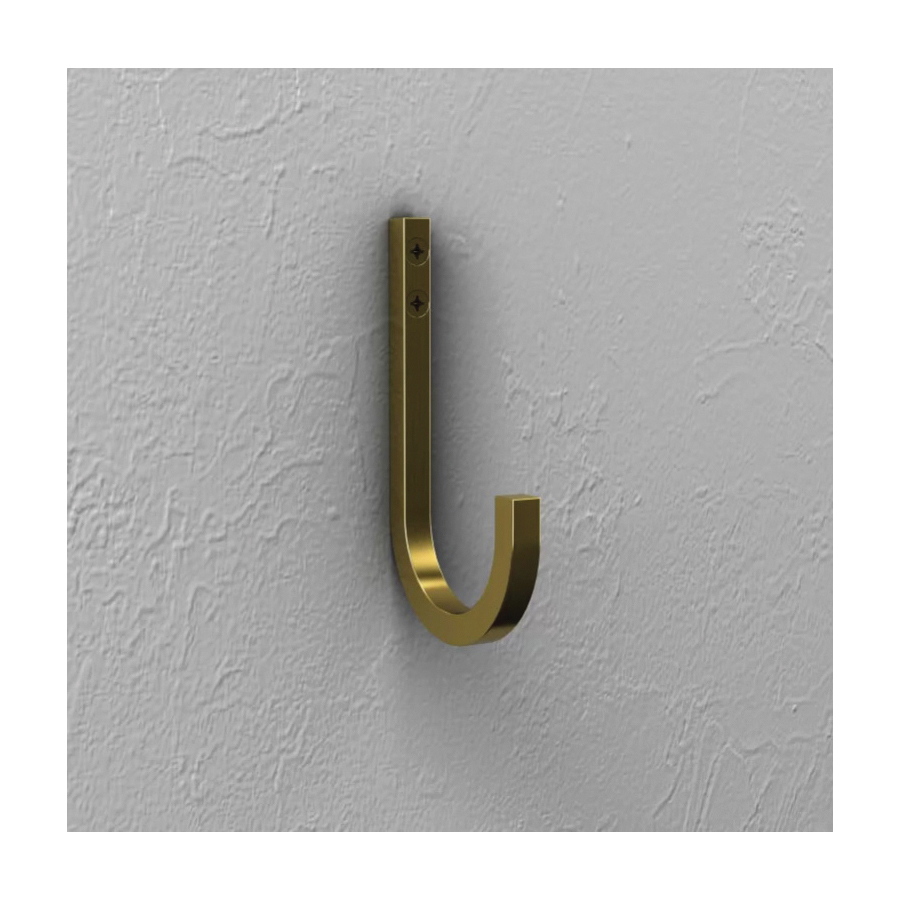 National Hardware Reed N337-905 Multi-Purpose Hook, 60 lb, Steel, Brushed Gold - 5