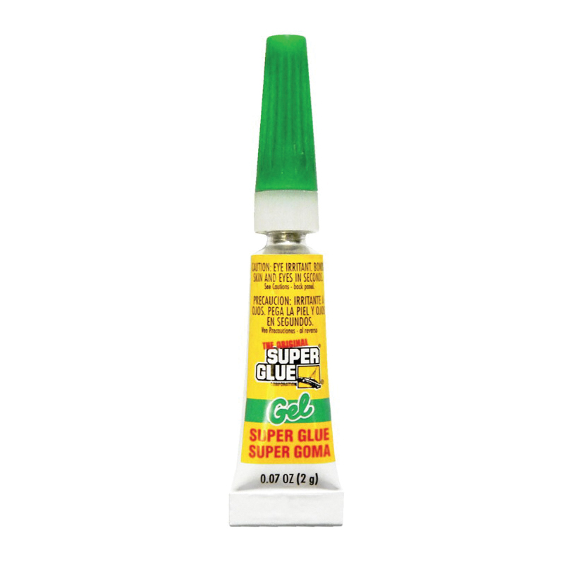 Superglue Corp 11710325 Super Glue, Gel, Characteristic, Clear, 2 g, Tube - 2