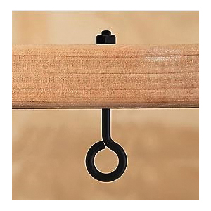 National Hardware N820-086 Series Eye Bolt, 6 in OAL, 3/8 in Thread, 160 lb Working Load, Steel, Storm Shine - 4