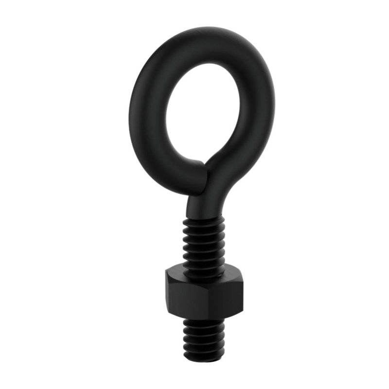 National Hardware N820-095 Eye Bolt, 1/4 in Thread, 80 lb Working Load, Steel, Storm Shine - 3