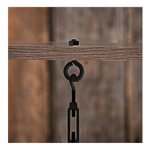 National Hardware N820-095 Eye Bolt, 1/4 in Thread, 80 lb Working Load, Steel, Storm Shine - 4