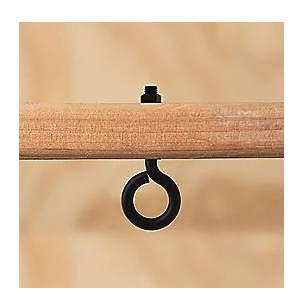 National Hardware N820-105 Series Eye Bolt, 4 in OAL, 3/8 in Thread, 160 lb Working Load, Steel, Storm Shine - 4
