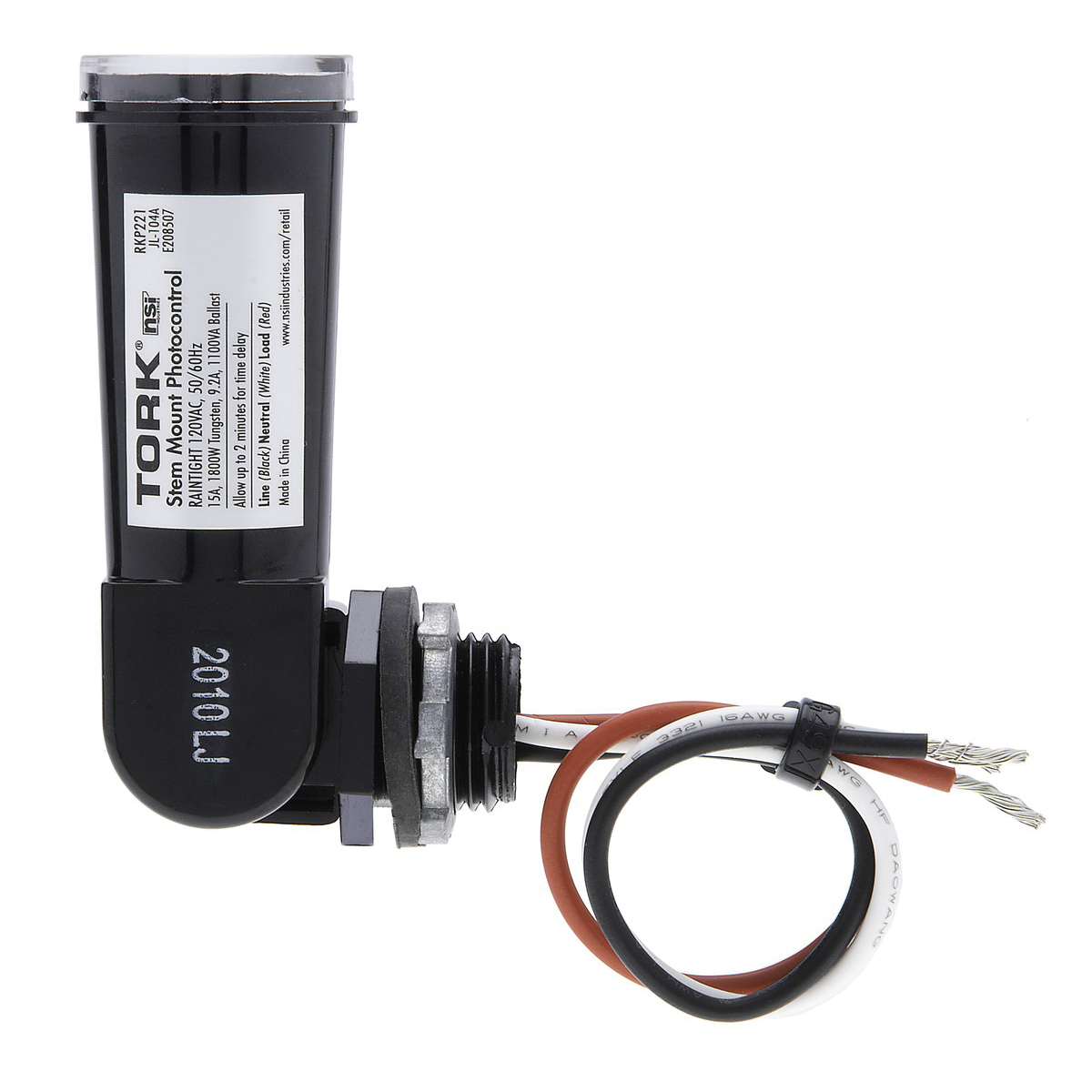 Tork RKP Series RKP221 Photo Control, 120 V, Swivel - 5