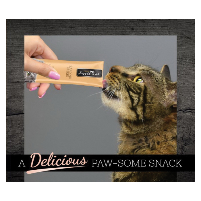 Fussie Cat 1139309 Cat Treat, Creamy, Sardine Flavor - 2