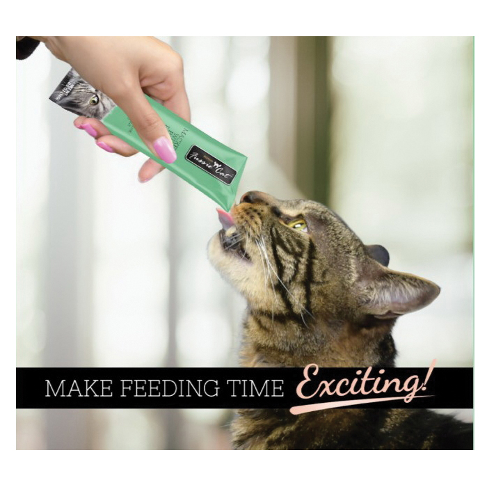 Fussie Cat 1139217 Cat Treat, Creamy, Beef, Mackerel Flavor, 0.5 oz - 3