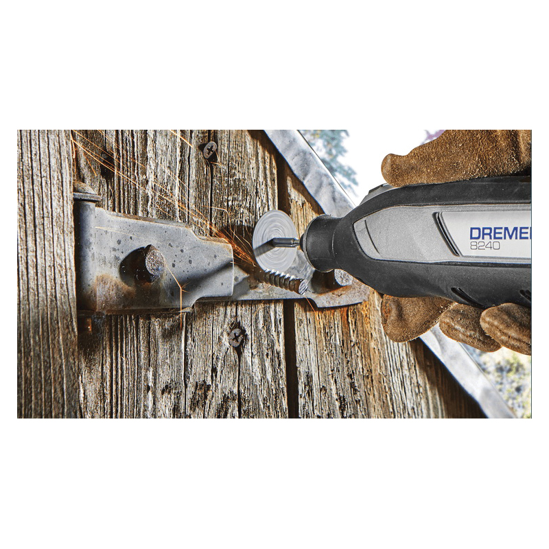 Dremel 8240-5 Cordless Rotary Tool, Battery Included, 120 V, 2 Ah, 1/8 in Chuck, Keyed Chuck, 5000 to 35,000 rpm Speed - 5
