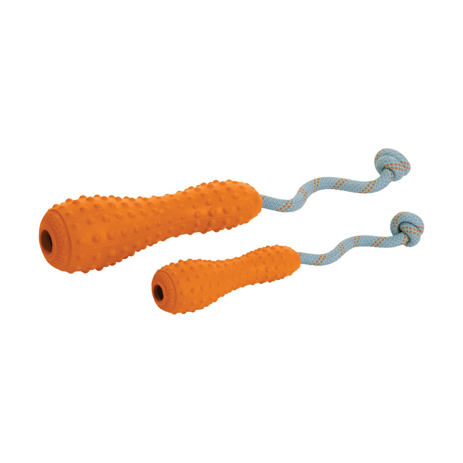 Ruffwear Gourdo 60302-815S Dog Toy, S, Throw Toy, Polypropylene/Rubber, Campfire Orange - 3