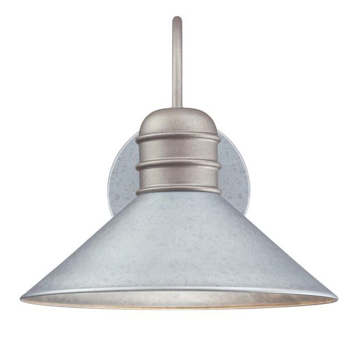 Westinghouse Watts Creek Series 63609 Wall Fixture, Incandescent, LED Lamp, Steel Fixture, Galvanized Fixture - 2