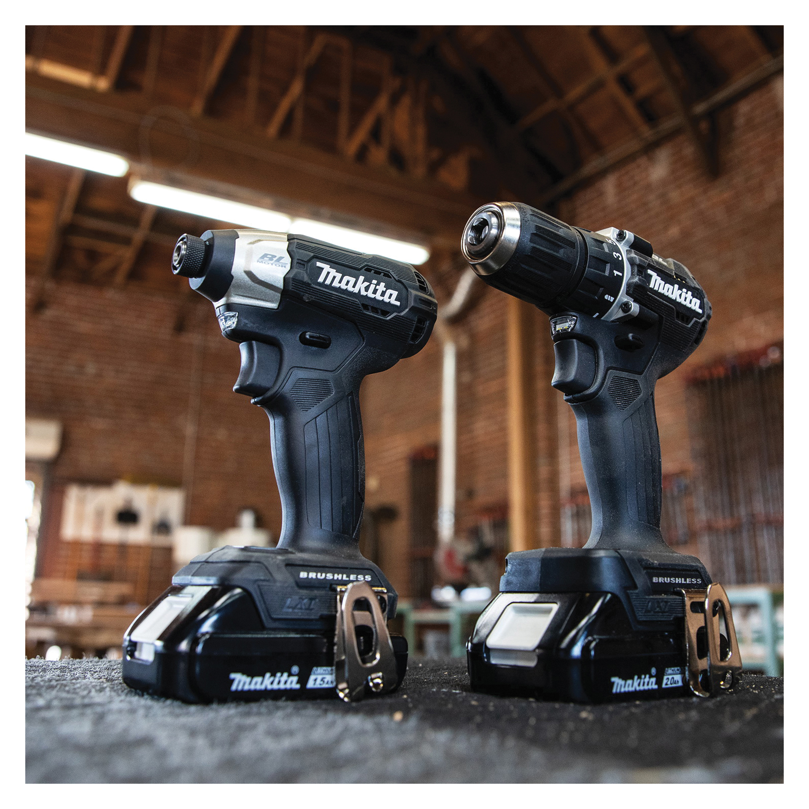 Makita LXT CX203SYB Sub-Compact Brushless Combo Kit, Battery Included, 1.5 Ah, 18 V, Lithium-Ion - 4