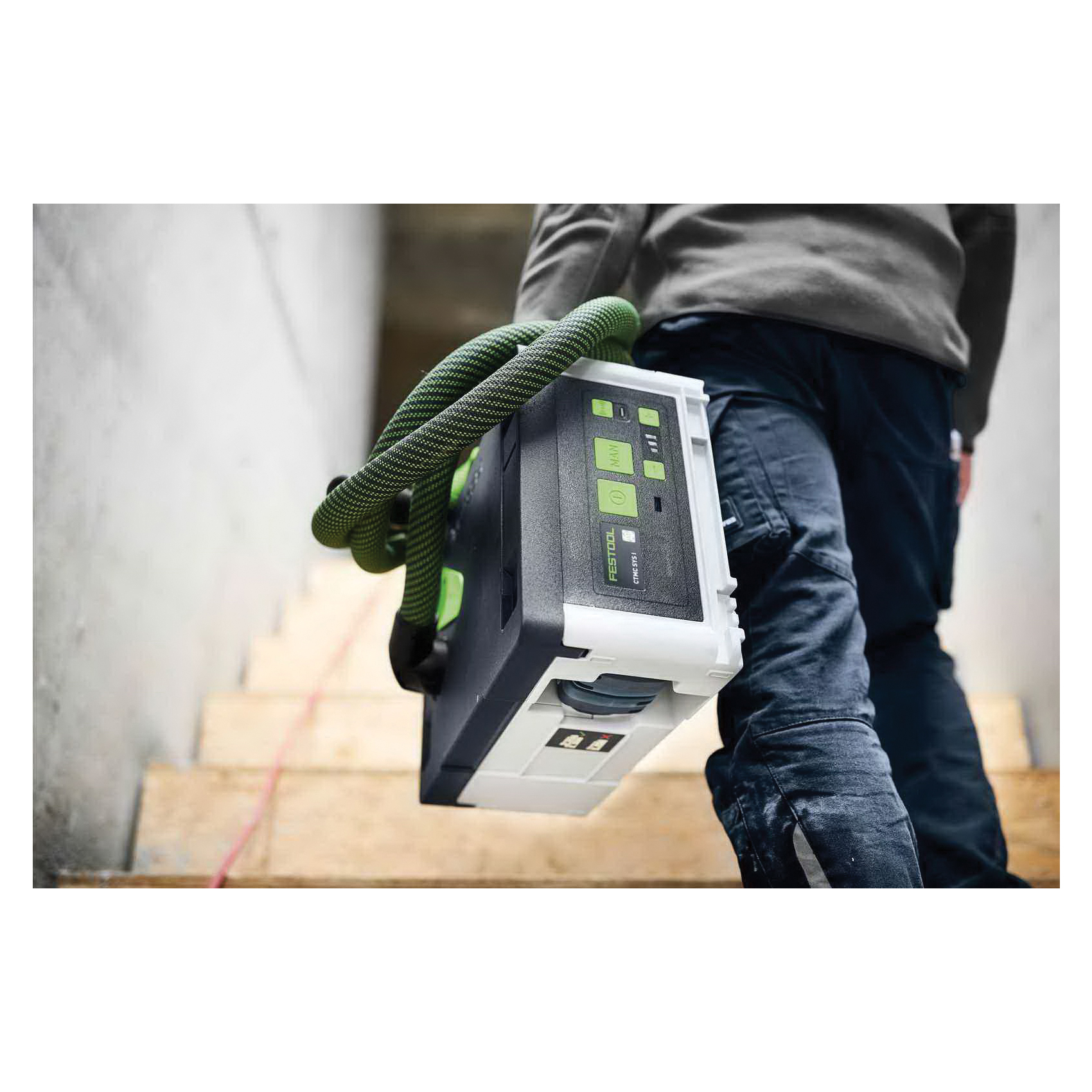 Festool 576941 Cordless Mobile Dust Extractor, 36 V, 85 cfm Air - 3