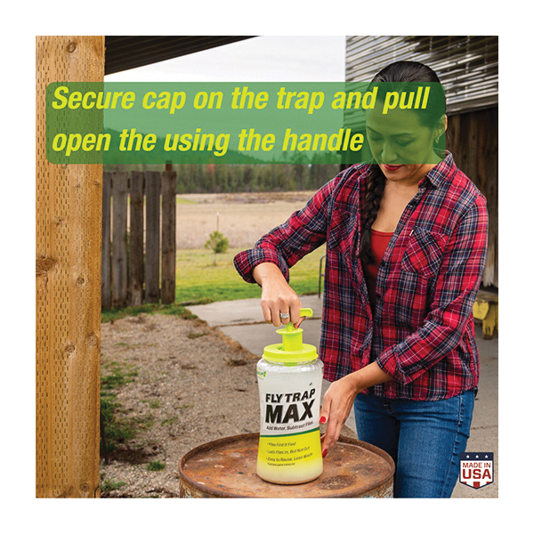 Rescue Max FTM-BB4 Fly Trap, Powder, Musty Bottle - 4