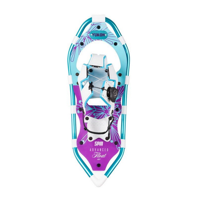 YUKON CHARLIE&rsquo;S Advanced Spin Float Series 80-3020 Snowshoes, Women's, 8 x 25 in, Aluminum/Forged Steel/HDPE - 2