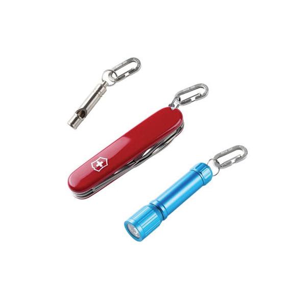 Nite Ize MicroLink KL-11-4R3 Carabiner, 1 in OAL, Stainless Steel - 5