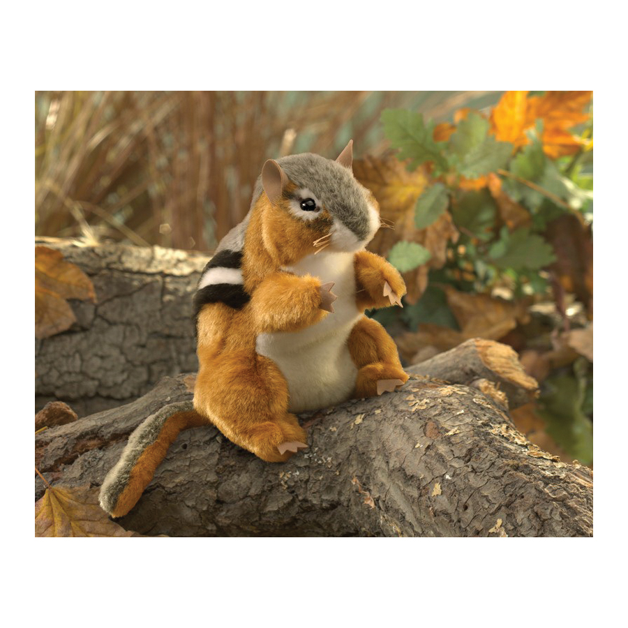 Folkmanis 3183 Hand Puppet, Chipmunk - 4