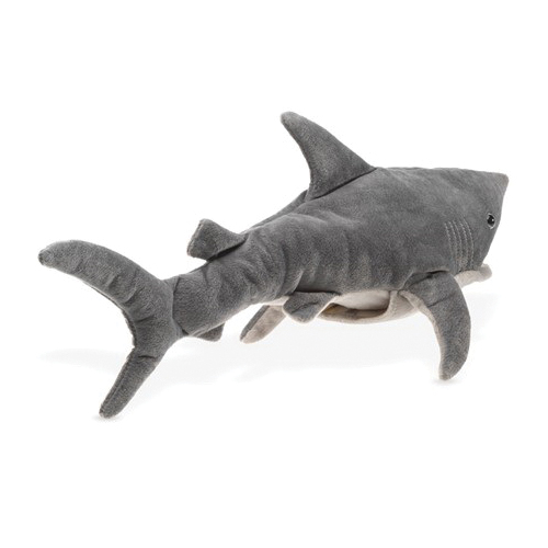 Folkmanis 2064 Hand Puppet, Shark, Velour/Vinyl - 2